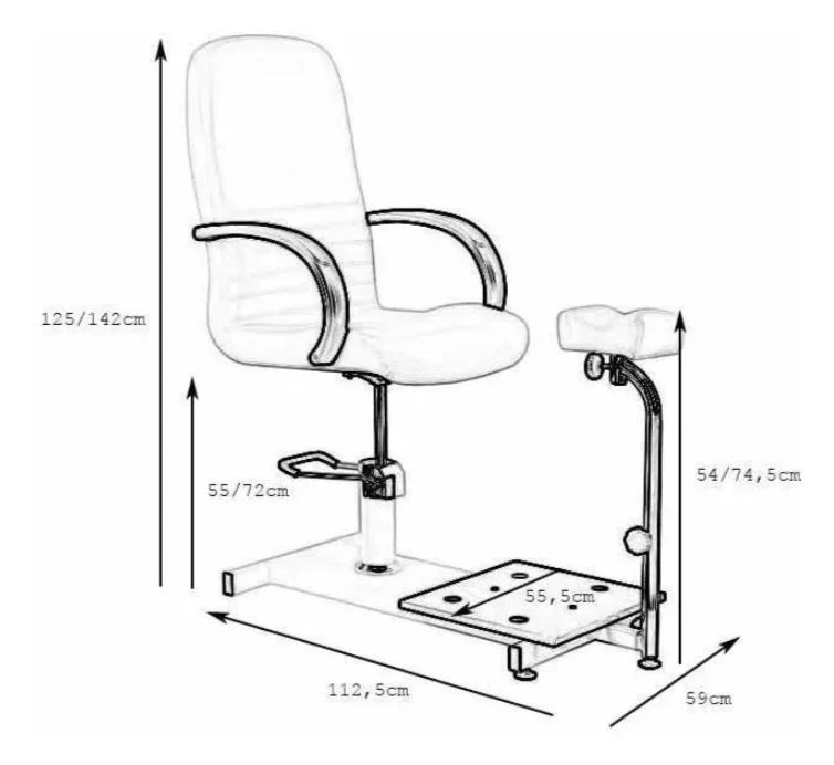 B41-B LET-2302B JUEGO DE PEDICURE BLANCO