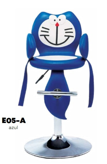 E05-A E05                                             SILLA INFANTIL         GATITO  AZUL