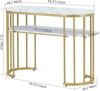 MD-30 MESA MANICURE GOLDEN