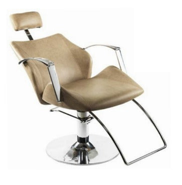 A32A3C SILLA RECLINABLE DE CORTE O PARA MAQUILLAJE ESMERALDA